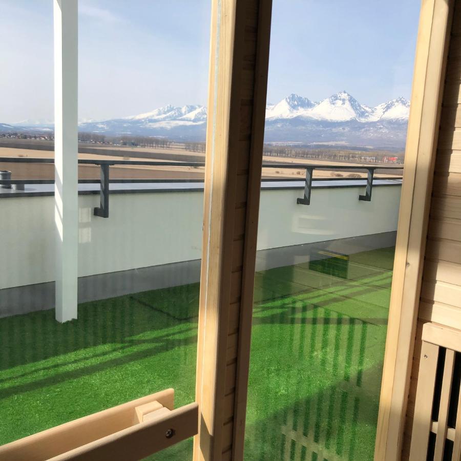 Tatra billetee apartmán s luxusným výhľadom na VysokéTatry a súkromným wellness Poprad Exterior foto